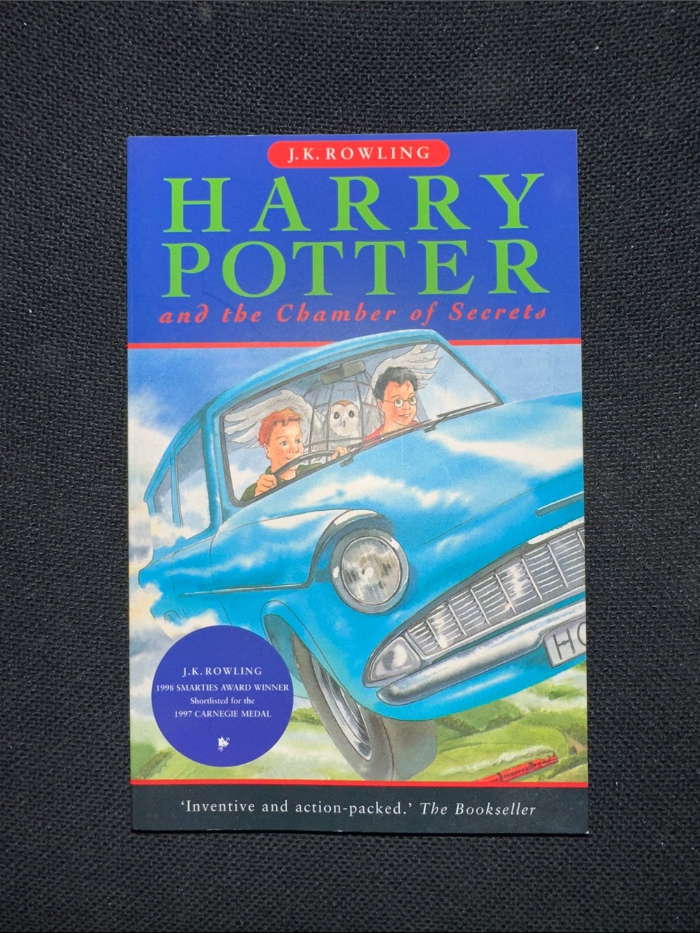 First Canadian Edition Raincoast Books Harry Potter and the Chamber of Secrets P